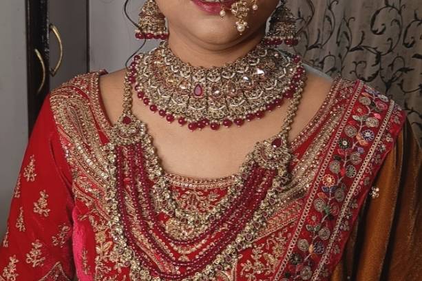 Bridal makeup