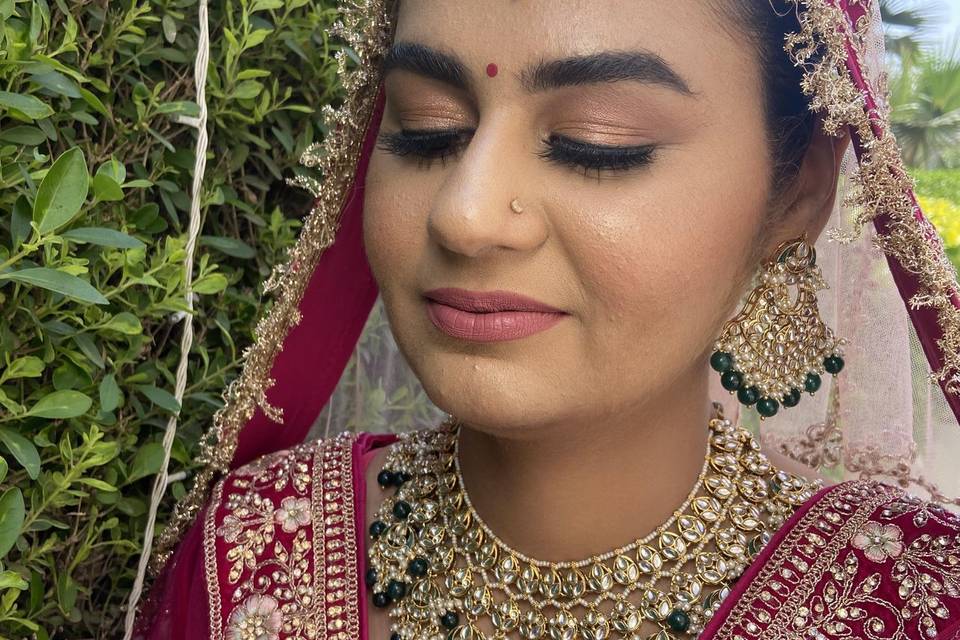 Bridal makeup