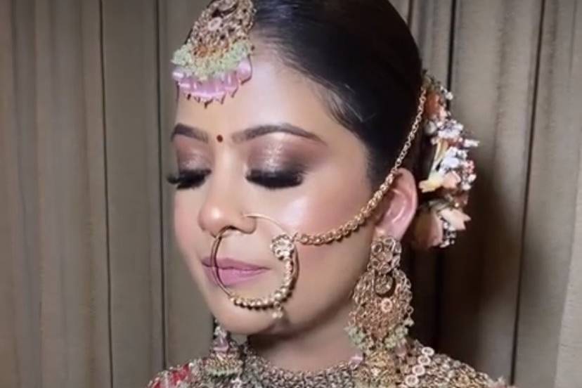 Bridal makeup