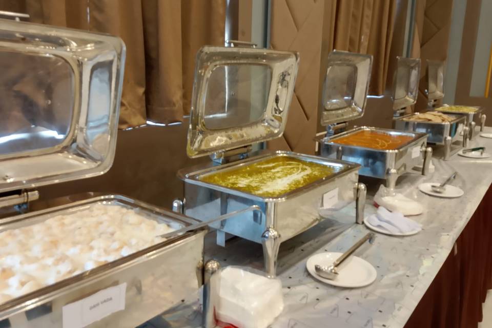 Catering setup