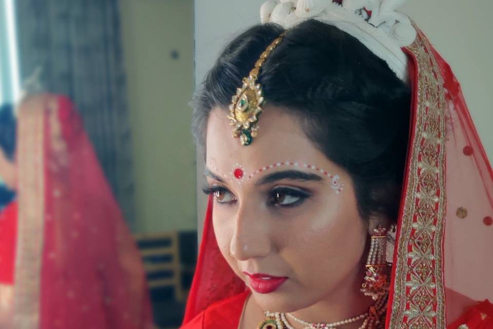 Bridal makeup