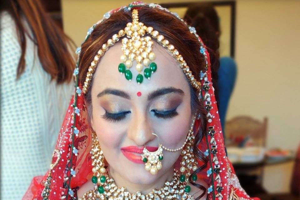 Bridal makeup