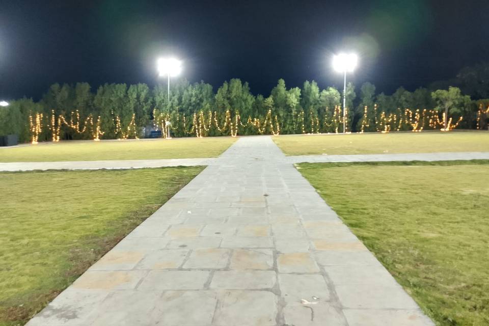 Lawn area