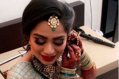 Bridal makeup