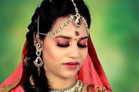 Bridal makeup