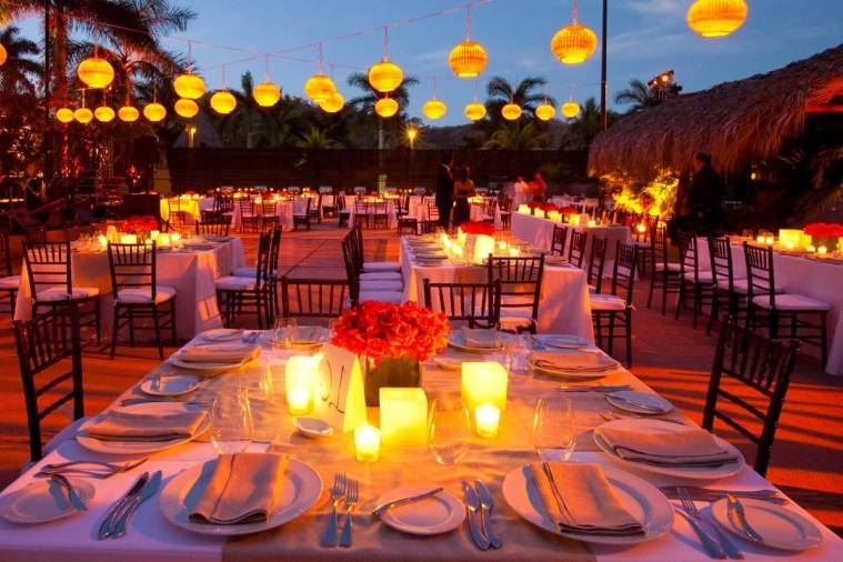 Table Setting for Reception