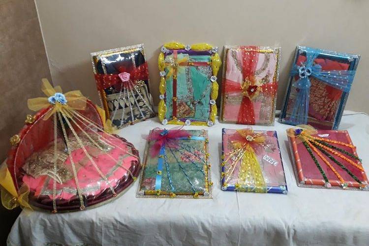 Rose n Wrap: Lehenga Packing on Rajasthani Theme | Wedding gifts packaging,  Wedding gift wrapping, Indian wedding gifts