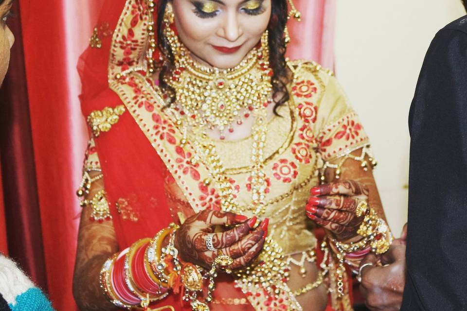 Bridal makeup