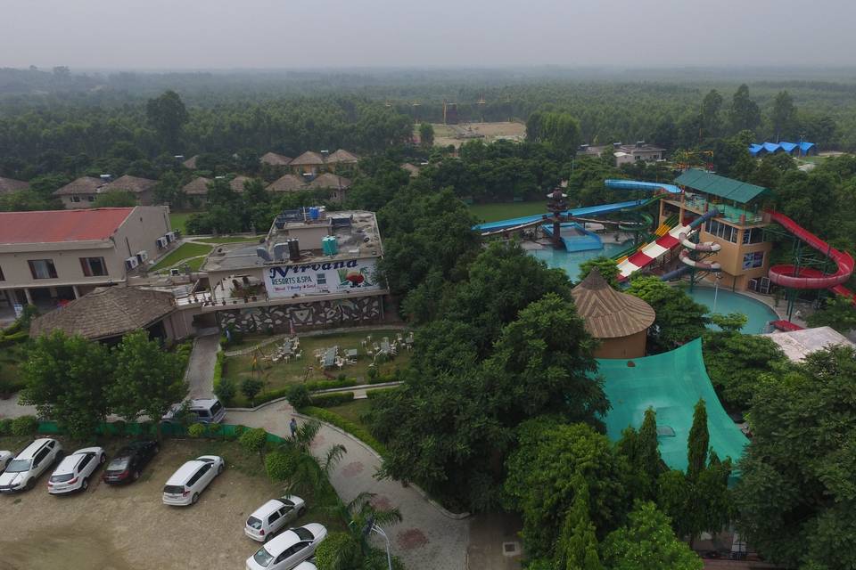 Drone shot