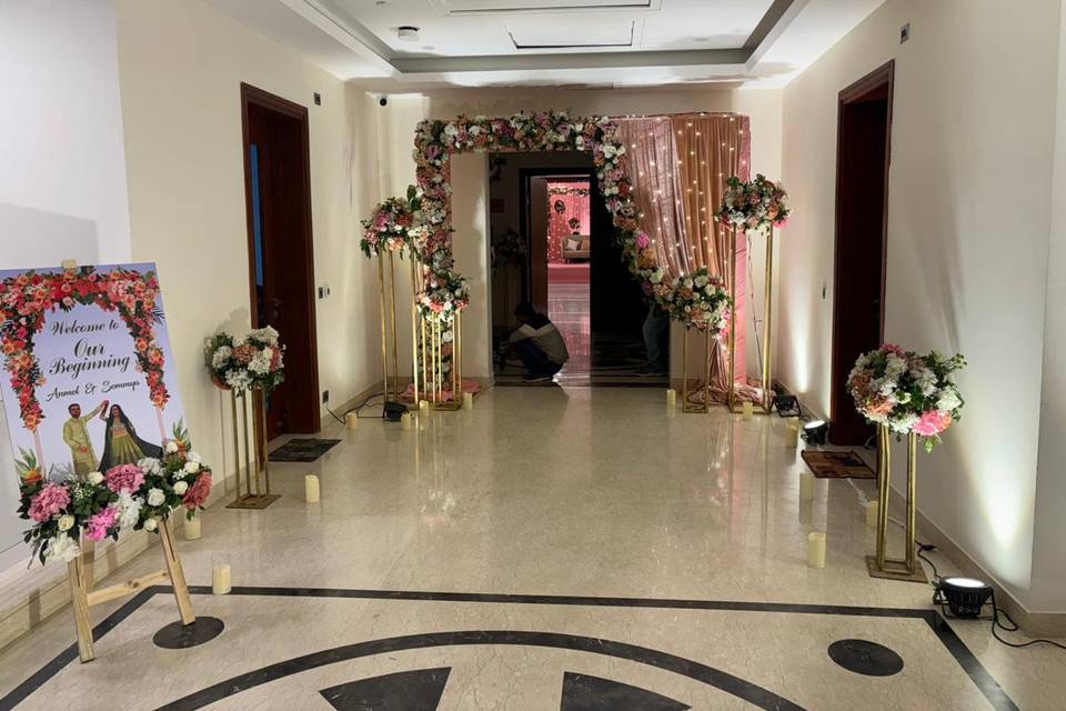 Entrance decor