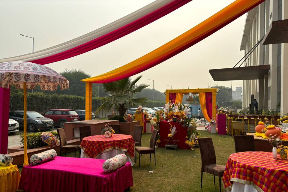 Haldi decor