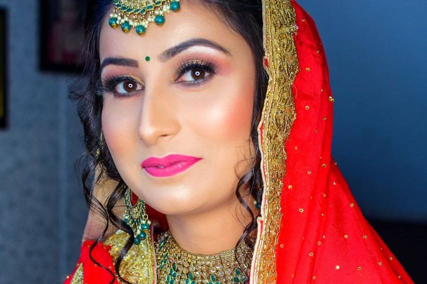 Bridal makeup