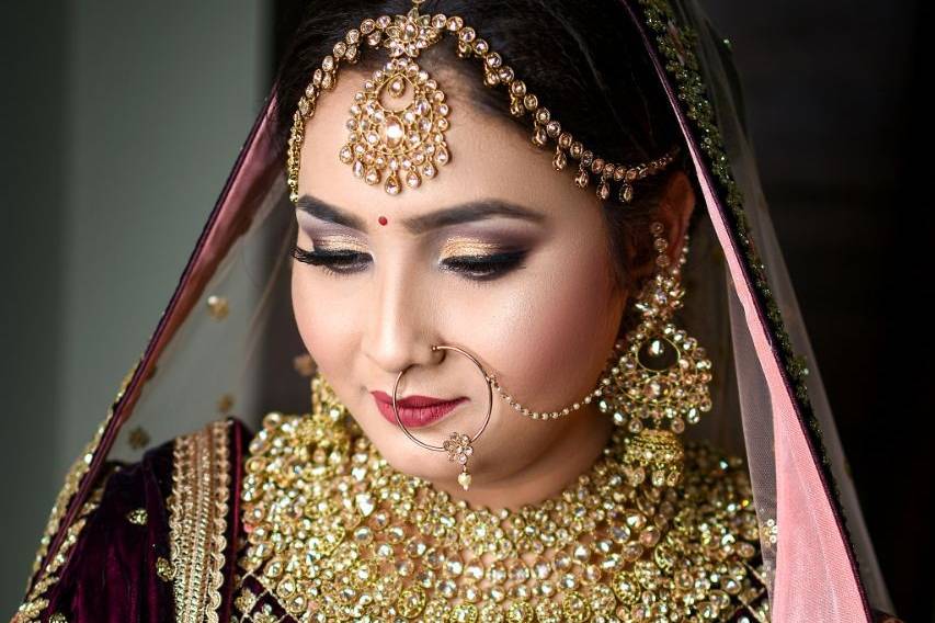 Bridal makeup