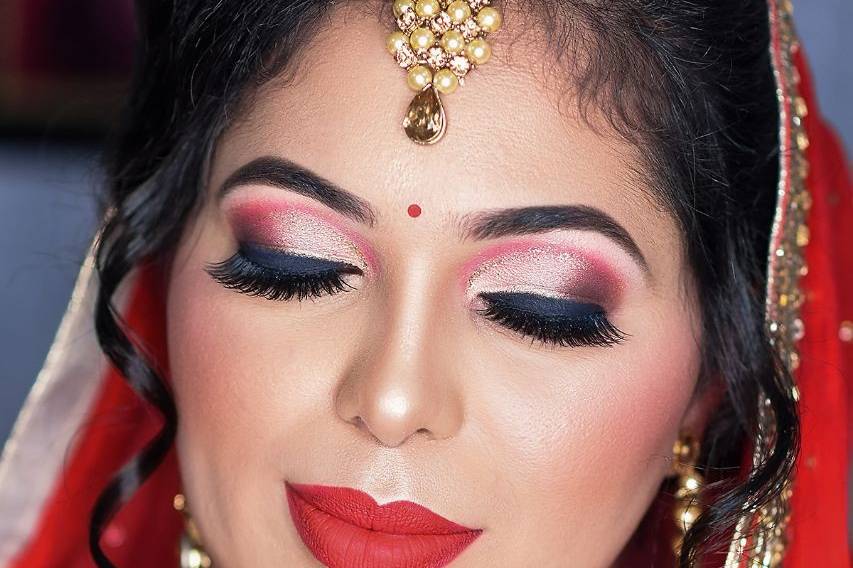 Bridal makeup