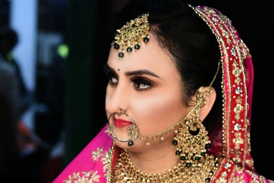 Bridal makeup