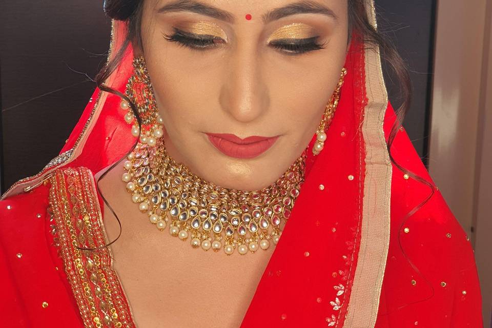 Bridal makeup