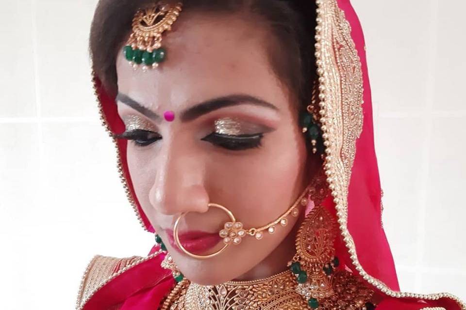 Bridal makeup