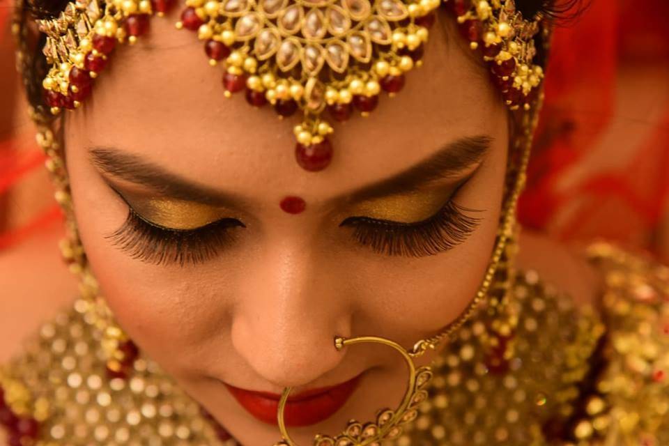 Bridal makeup