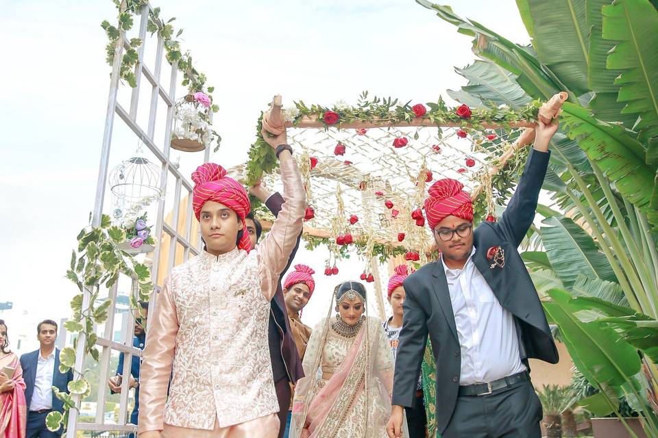 Bride entry