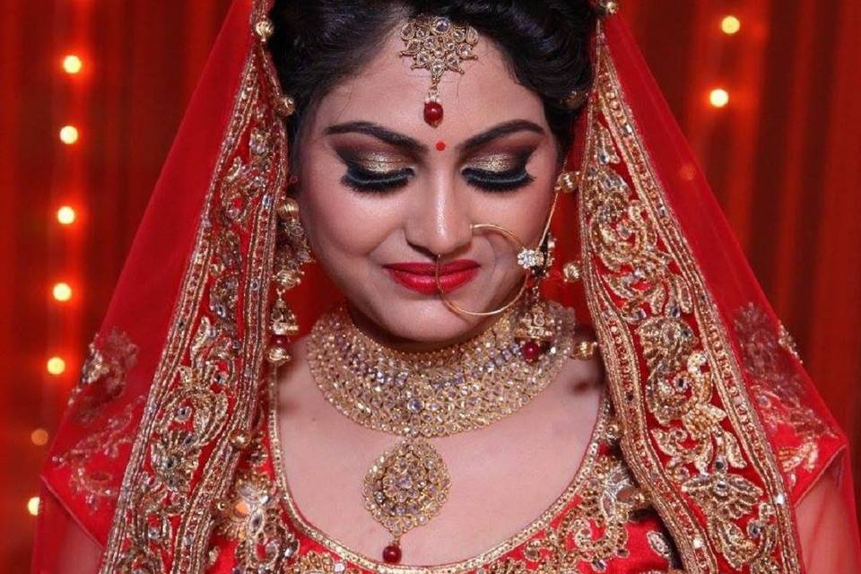 Bridal makeup