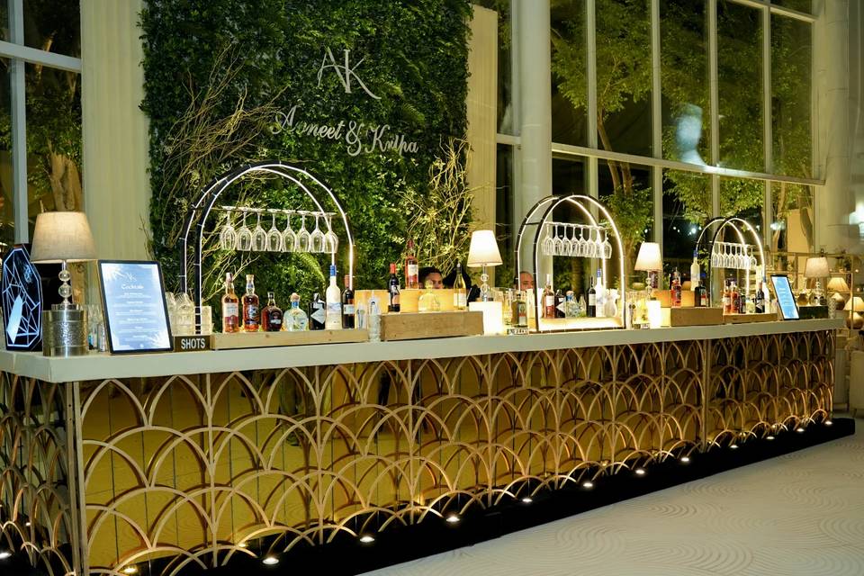 Catering setup