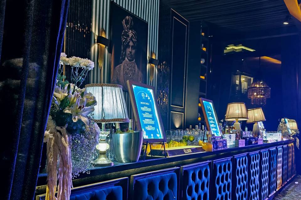 Catering setup