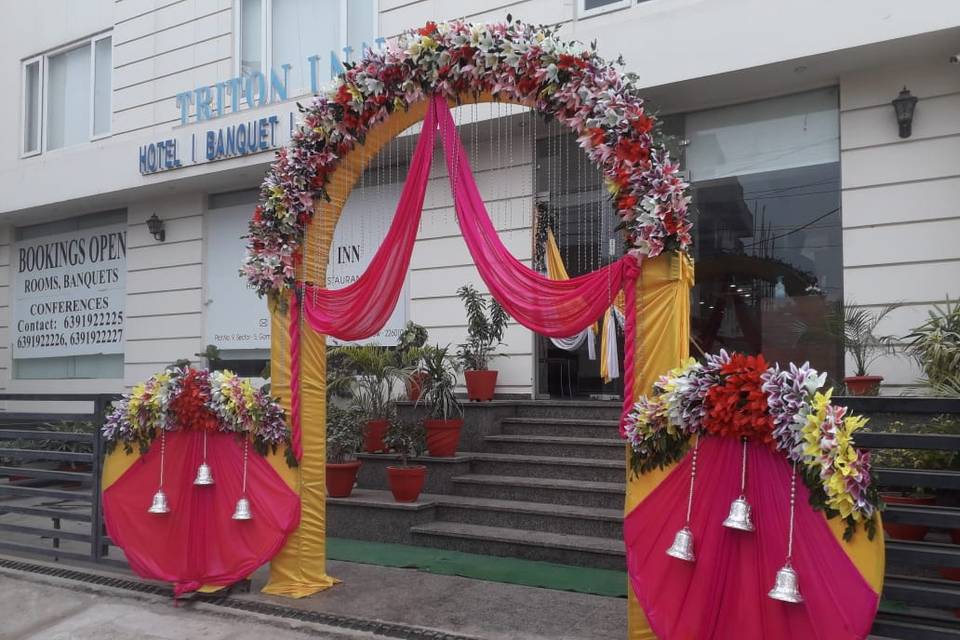 Entrance decor