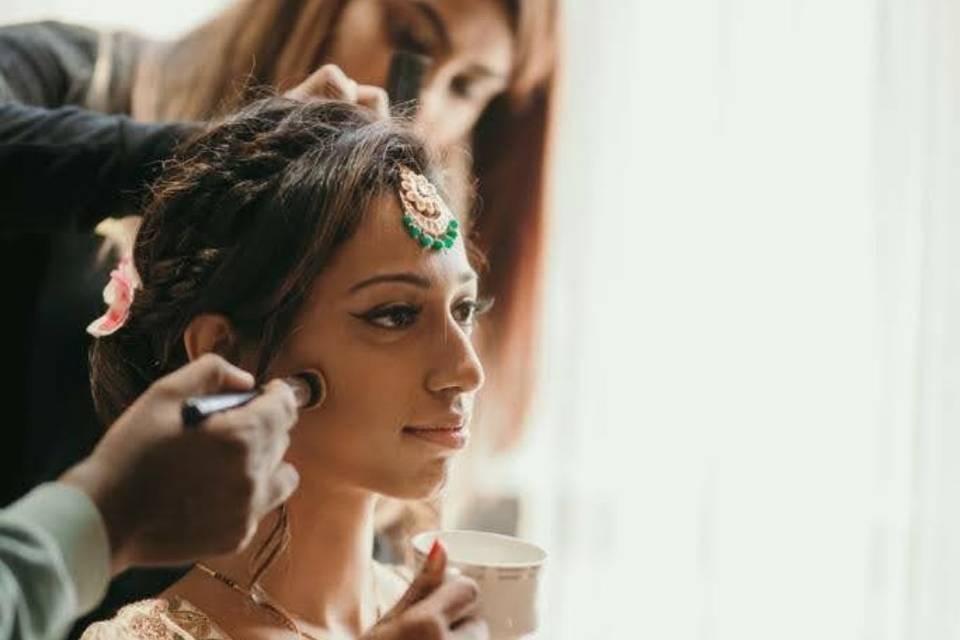 Bridal makeup