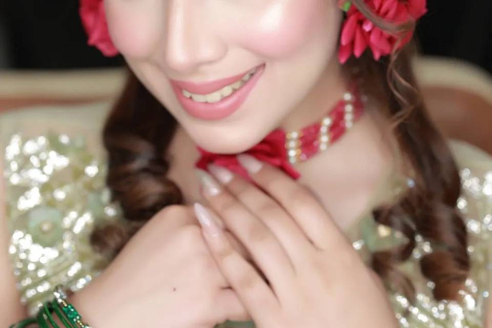 Bridal makeup