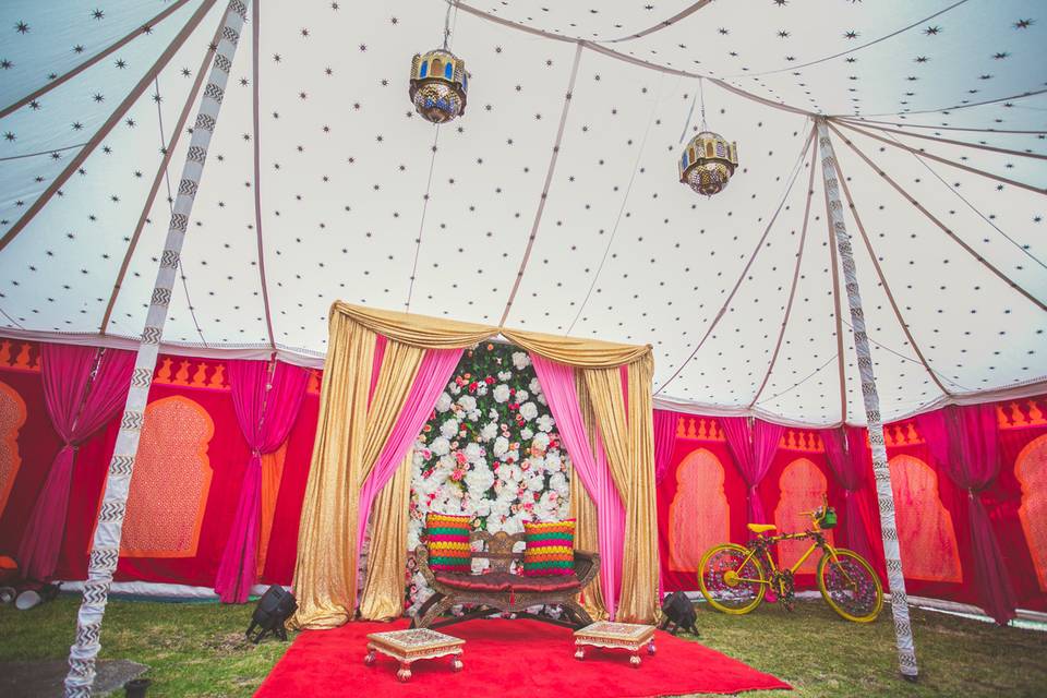 The wedding saga decor