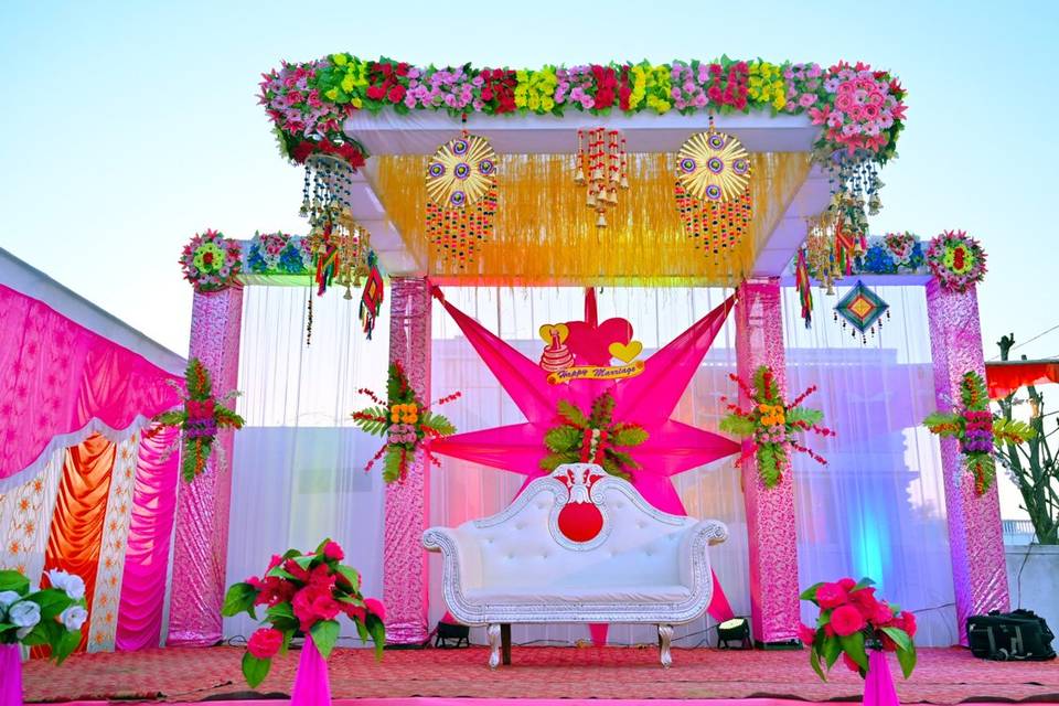 The wedding saga decor