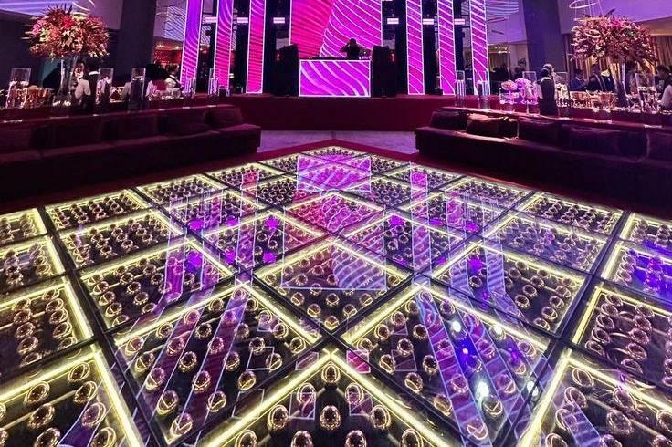 Sangeet floor