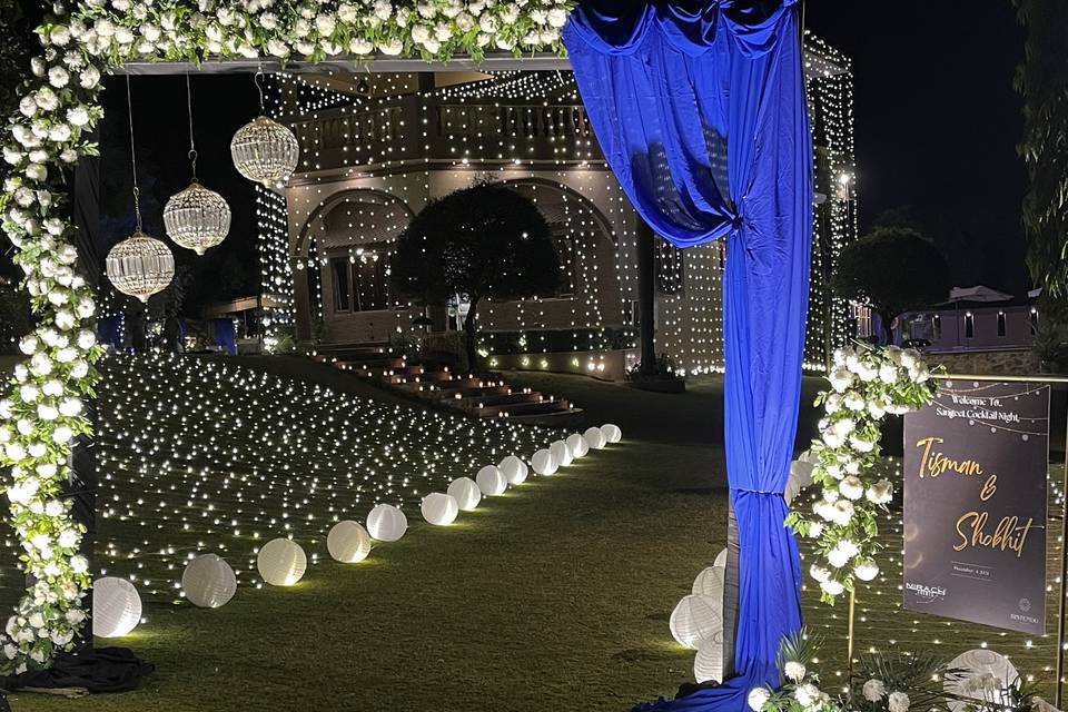 Sangeet entry gate