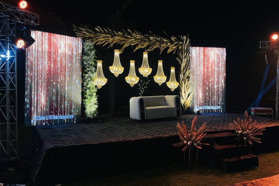 Sangeet/Reception Stage