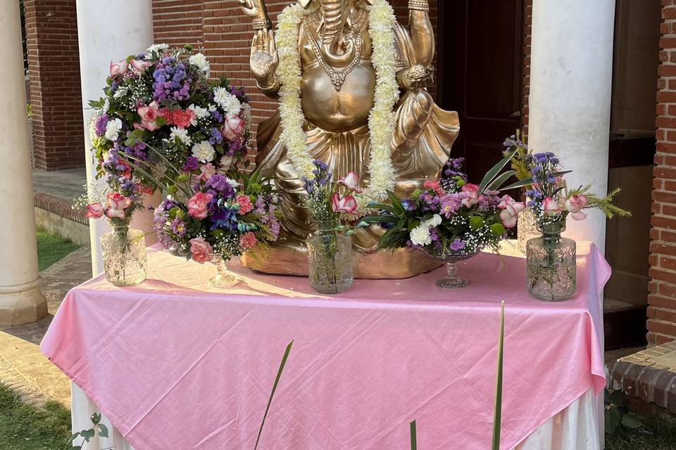 Flower console