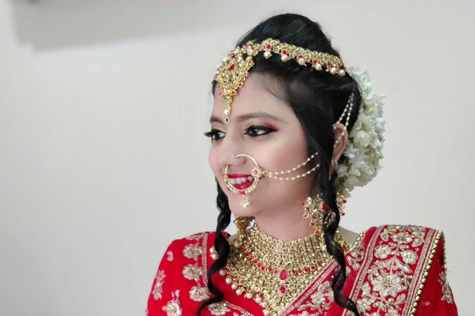 Bridal makeup