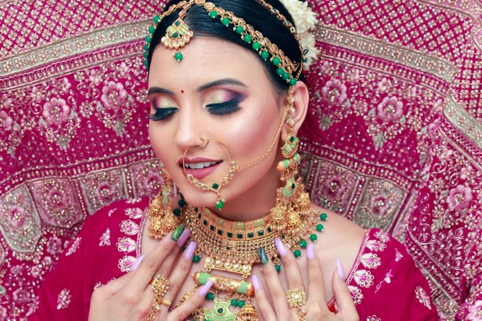 Bridal makeup