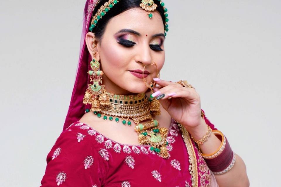 Bridal makeup