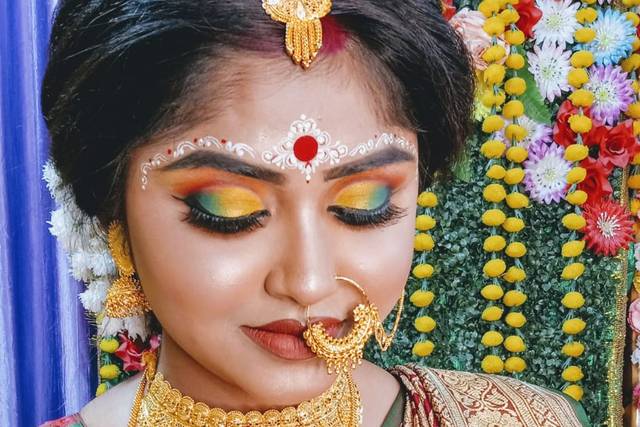 Bridal makeup