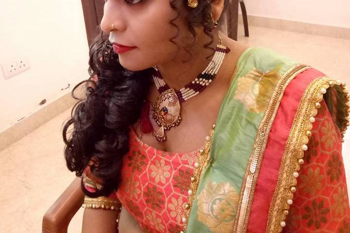 Bridal makeup