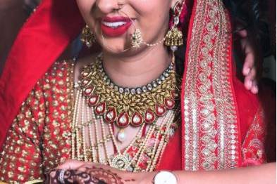 Bridal makeup