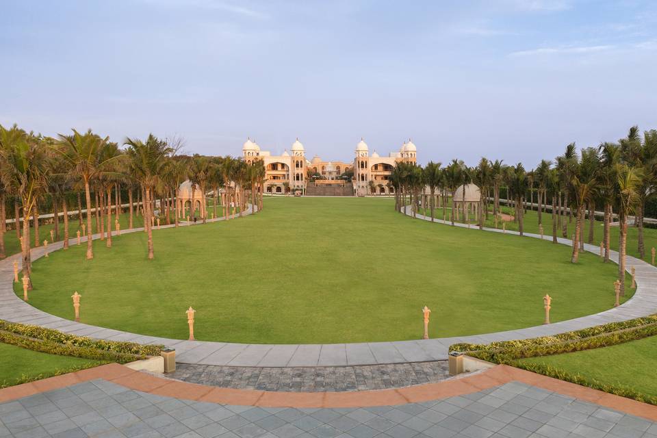 Lawn area