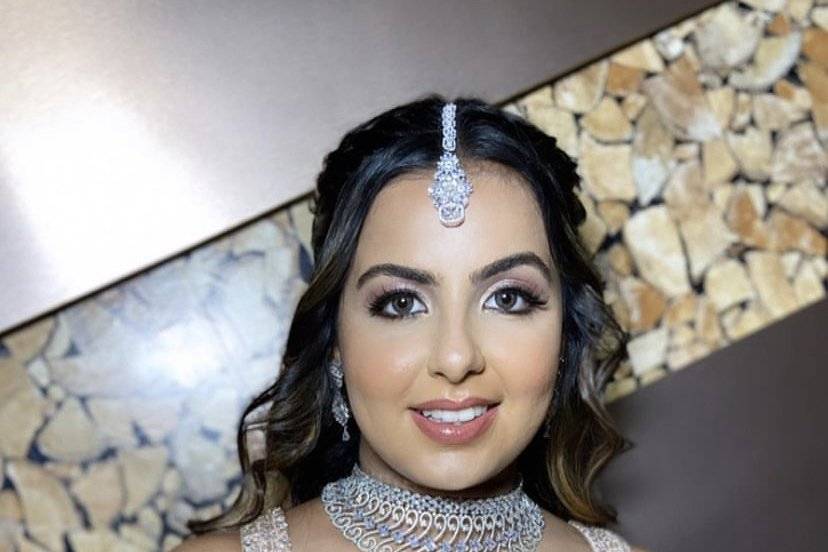 Bridal makeup