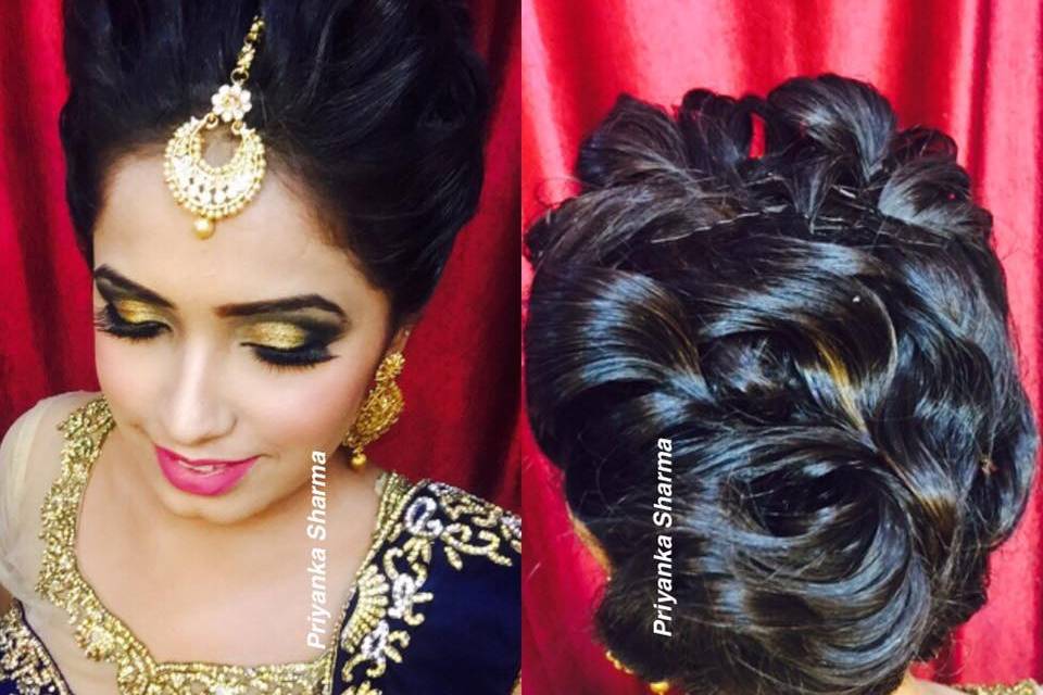 Bridal makeup