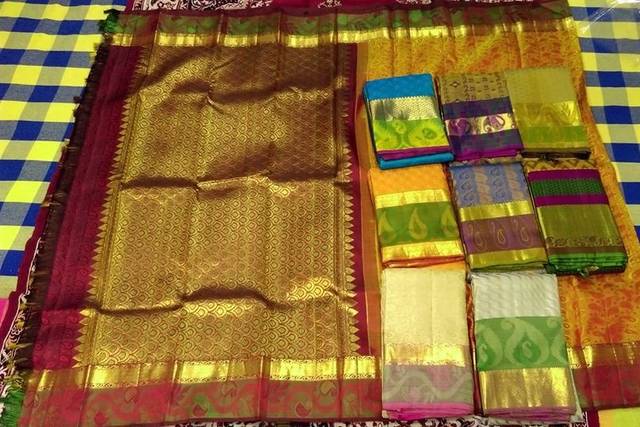 Bridal Wear Soft Silk Saree in Jaintia-Hills at best price by Sri