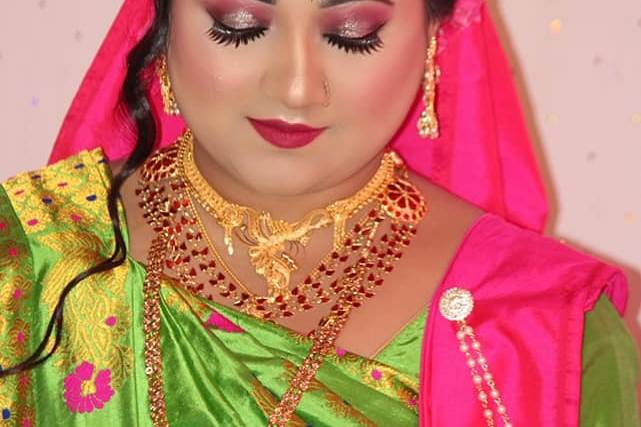 Bridal makeup