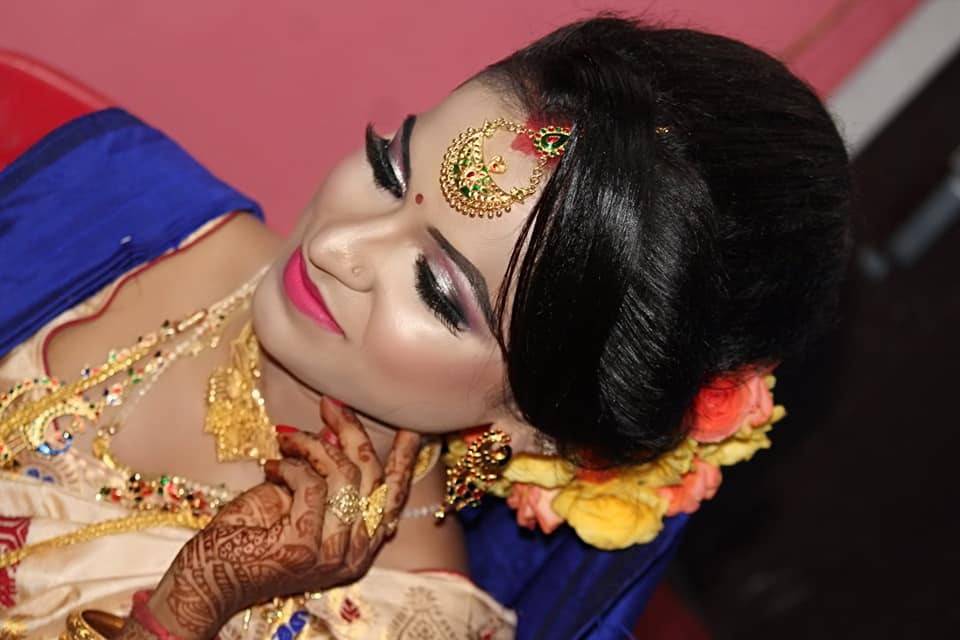 Bridal makeup