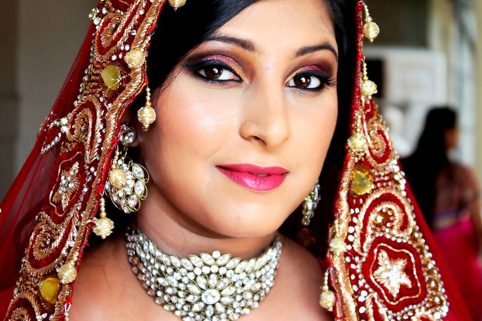 Bridal makeup