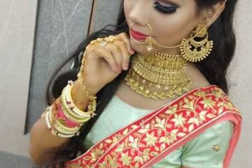 Bridal makeup