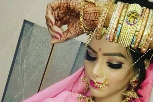 Bridal makeup